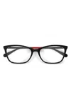 Gucci Rectangle-frame Glasses