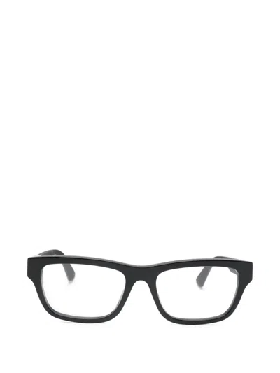 Gucci スクエアメガネフレーム In Black