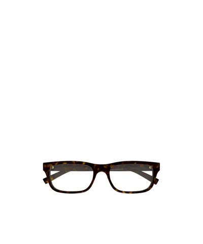 Gucci Rectangle-frame Glasses In Black