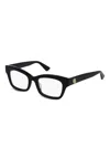 Gucci Gg0031oa001 Black Black Transpare In Black