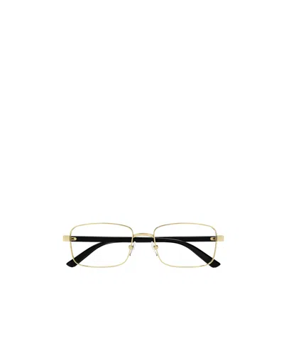 Gucci Rectangle-frame Glasses In Black