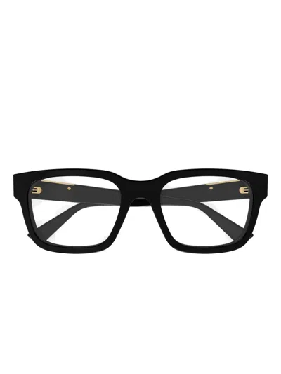 Gucci Rectangle-frame Glasses In Black