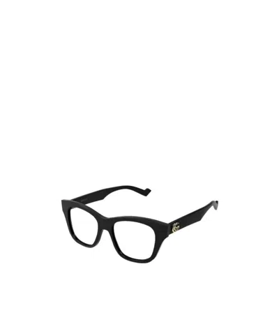 Gucci Rectangle-frame Glasses In Black