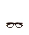 Gucci Rectangle-frame Glasses In Black