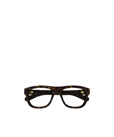 Gucci Rectangle-frame Glasses In Black