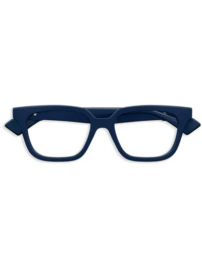 Gucci Rectangle-frame Glasses In Blue