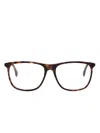 Gucci Rectangle-frame Glasses In Brown