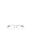 Gucci Rectangle-frame Glasses In Gray
