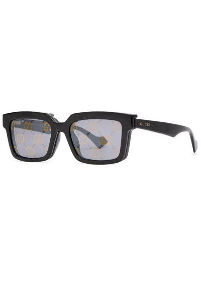 Gucci Rectangle-frame Optical Glasses In Black