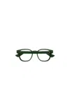 Gucci Rectangle Frame Optical Glasses In Green