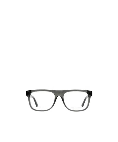 Gucci Rectangle-frame Optical Glasses In White