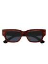 Gucci Rectangle-frame Sunglasses