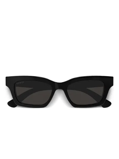 GUCCI RECTANGLE-FRAME SUNGLASSES