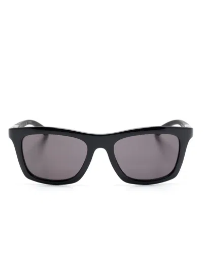 Gucci Rectangle-frame Sunglasses In 黑色