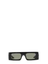 Gucci Rectangle Frame Sunglasses In Black