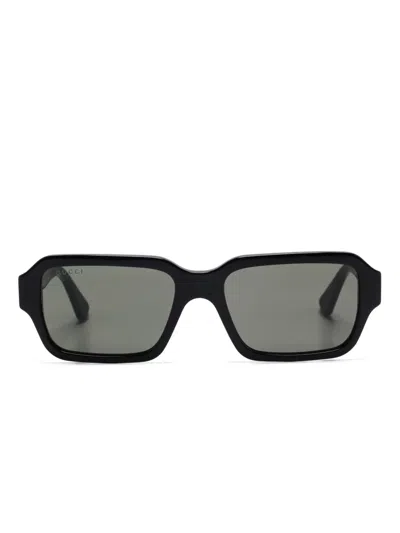 GUCCI RECTANGLE-FRAME SUNGLASSES