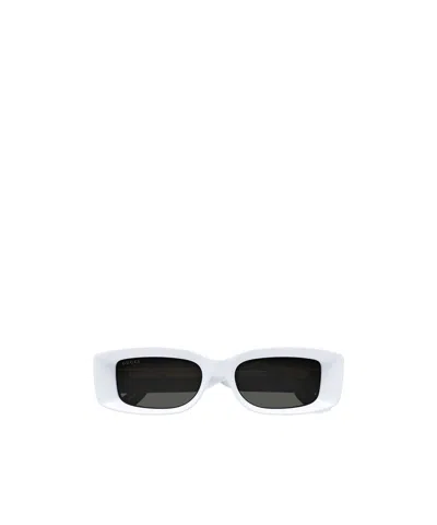 GUCCI GUCCI EYEWEAR RECTANGLE FRAME SUNGLASSES