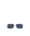 Gucci Gg1703s-003 Silver-silver-blue In Blue