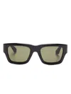 Gucci Eyewear Square Frame Sunglasses In Brown