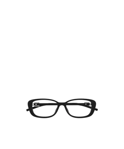 Gucci Rectangle-frames Glasses In Black