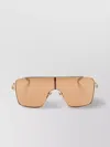 Gucci Rectangle Sunglasses Crystal-embellished Protective Case In Gold
