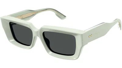 Pre-owned Gucci Rectangle Sunglasses In Pastel Green/grey (gg1529s/003)
