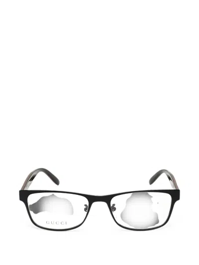 Gucci Rectangle-frame Glasses In Black