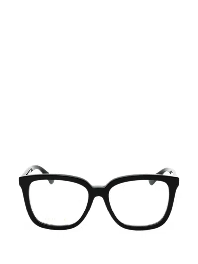 Gucci Rectangle-frame Glasses In Black
