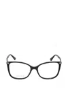 Gucci Rectangle-frame Glasses In Black