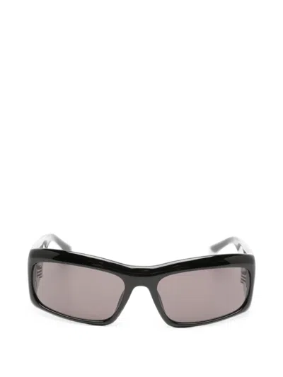 Gucci Rectangle-frame Sunglasses In Black