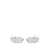 Gucci Rectangle-frame Sunglasses In Silver
