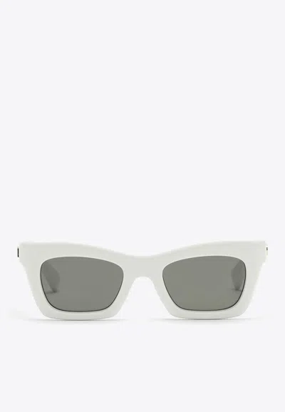 GUCCI RECTANGULAR ACETATE SUNGLASSES