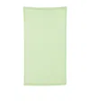 Gucci Rectangular Beach Towel In Light Green