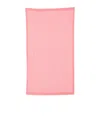Gucci Rectangular Beach Towel In Light Pink