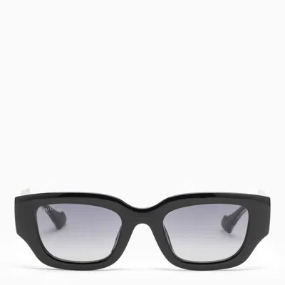 Gucci Rectangular Black Sunglasses