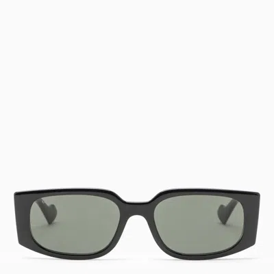 Gucci Rectangular Black Sunglasses