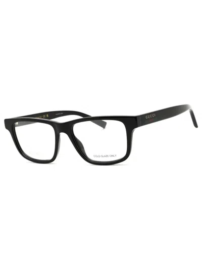 Gucci Rectangular Eyeglasses For Modern Men In Black