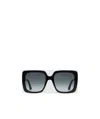 Gucci Rectangular-frame Acetate Sunglasses In Gray