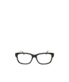 Gucci Rectangular Frame Glasses In Black
