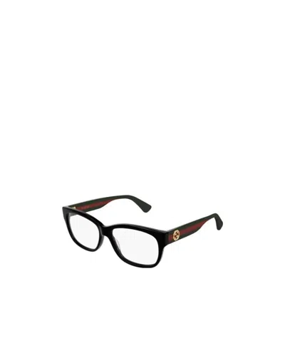 Gucci Rectangular Frame Glasses In White
