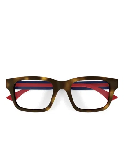 GUCCI RECTANGULAR-FRAME GLASSES