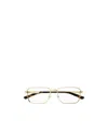 Gucci Rectangular-frame Logo Glasses In Nude