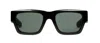 Gucci Rectangular Frame Sunglasses In Black