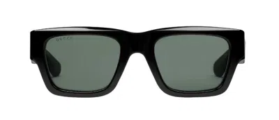 GUCCI GUCCI RECTANGULAR FRAME SUNGLASSES