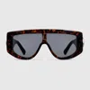 Gucci Women Rectangular Acetate Sunglasses