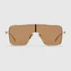 Gucci Rectangular Frame Sunglasses