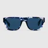 Gucci Rectangular Frame Sunglasses