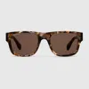 Gucci Rectangular Frame Sunglasses