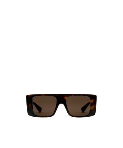 GUCCI RECTANGULAR FRAME SUNGLASSES