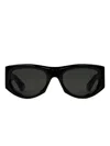 Gucci Rectangular-frame Sunglasses In Black